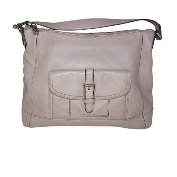 Coach Charlie Leather Hobo Shoulder Bag F29881 - Picture 1 of 9